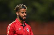 14 August 2022; Barry Cotter of St Patrick's Athletic before the SSE Airtricity League Premier Division match between St Patrick's Athletic and Sligo Rovers at Richmond Park in Dublin. Photo by Seb Daly/Sportsfile