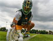 15 August 2022; Aaron Hill of Australia prior to the 2022 World Lacrosse Men's U21 World Championship - Pool A match between Australia and USA at University of Limerick. Photo by Tom Beary/Sportsfile