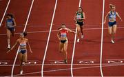 15 August 2022; Phil Healy of Ireland, second from right, competing in the Women's 400m heats during day 5 of the European Championships 2022 at the Olympiastadion in Munich, Germany. Photo by David Fitzgerald/Sportsfile