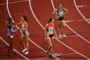 15 August 2022; Phil Healy of Ireland after competing in the Women's 400m heats during day 5 of the European Championships 2022 at the Olympiastadion in Munich, Germany. Photo by David Fitzgerald/Sportsfile