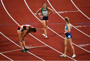 15 August 2022; Phil Healy of Ireland after competing in the Women's 400m heats during day 5 of the European Championships 2022 at the Olympiastadion in Munich, Germany. Photo by David Fitzgerald/Sportsfile