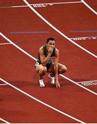 15 August 2022; Phil Healy of Ireland after competing in the Women's 400m heats during day 5 of the European Championships 2022 at the Olympiastadion in Munich, Germany. Photo by David Fitzgerald/Sportsfile