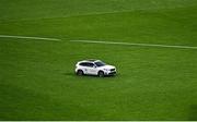 15 August 2022; A remote controlled car brings the discus back to the start post during day 5 of the European Championships 2022 at the Olympiastadion in Munich, Germany. Photo by David Fitzgerald/Sportsfile