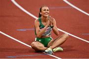 15 August 2022; Sharlene Mawdsley of Ireland after competing in the Women's 400m heats during day 5 of the European Championships 2022 at the Olympiastadion in Munich, Germany. Photo by David Fitzgerald/Sportsfile