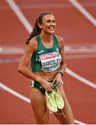 15 August 2022; Sharlene Mawdsley of Ireland after competing in the Women's 400m heats during day 5 of the European Championships 2022 at the Olympiastadion in Munich, Germany. Photo by David Fitzgerald/Sportsfile