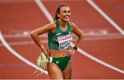 15 August 2022; Sharlene Mawdsley of Ireland after competing in the Women's 400m heats during day 5 of the European Championships 2022 at the Olympiastadion in Munich, Germany. Photo by David Fitzgerald/Sportsfile