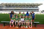 15 August 2022; The Clann Na Gael team, Louth, pictured at the 2022 LGFA Go Games Activity Day at Croke Park in Dublin. Photo by Harry Murphy/Sportsfile