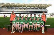 15 August 2022; The Mullingar Shamrocks team, Kildare, pictured at the 2022 LGFA Go Games Activity Day at Croke Park in Dublin. Photo by Harry Murphy/Sportsfile
