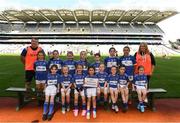 15 August 2022; The Bunbrosna team, Westmeath, pictured at the 2022 LGFA Go Games Activity Day at Croke Park in Dublin. Photo by Harry Murphy/Sportsfile