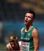 16 August 2022; Christopher O'Donnell of Ireland after competing in the Men's 400m semi-final during day 6 of the European Championships 2022 at the Olympiastadion in Munich, Germany. Photo by David Fitzgerald/Sportsfile