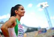 16 August 2022; Cátia Azevedo of Portugal before competing in the Women's 400m semi-final during day 6 of the European Championships 2022 at the Olympiastadion in Munich, Germany. Photo by David Fitzgerald/Sportsfile