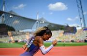 16 August 2022; Laviai Nielsen of Great Britain competing in the Women's 400m semi-final during day 6 of the European Championships 2022 at the Olympiastadion in Munich, Germany. Photo by David Fitzgerald/Sportsfile