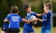16 August 2022; Finn Hsu Casroll during the Bank of Ireland Leinster Rugby Summer Camp at DLSP RFC in Dublin. Photo by Harry Murphy/Sportsfile