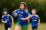 16 August 2022; Darcy Cote during the Bank of Ireland Leinster Rugby Summer Camp at DLSP RFC in Dublin. Photo by Harry Murphy/Sportsfile