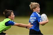 16 August 2022; Oisin Carey during the Bank of Ireland Leinster Rugby Summer Camp at DLSP RFC in Dublin. Photo by Harry Murphy/Sportsfile