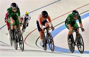 16 August 2022; Lara Gillespie, right, and Mia Griffin of Ireland competing in the Women's Madison Final during day 6 of the European Championships 2022 at Messe Munchen in Munich, Germany. Photo by David Fitzgerald/Sportsfile