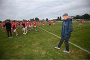 16 August 2022; Brian Cody, manager of Davy Russell's Best, during the Hurling for Cancer Research 2022 match at St Conleth's Park in Newbridge, Kildare. Photo by Stephen McCarthy/Sportsfile