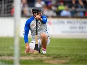 16 August 2022; Goalkeeper Brendan Cummins of Davy Russell's Best after conceding a seventh goal during the Hurling for Cancer Research 2022 match at St Conleth's Park in Newbridge, Kildare. Photo by Stephen McCarthy/Sportsfile