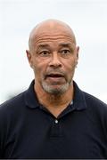 16 August 2022; Former Republic of Ireland international Paul McGrath during the Hurling for Cancer Research 2022 match at St Conleth's Park in Newbridge, Kildare. Photo by Stephen McCarthy/Sportsfile