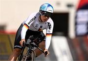 17 August 2022; Lisa Klein of Germany competes in the Women's Individual Time Trial during day 7 in Fürstenfeldbruck, Germany. Photo by Ben McShane/Sportsfile