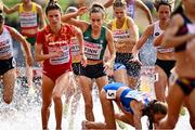 18 August 2022; Michelle Finn of Ireland competes in the Women's 3000m Steeplchase heat during day 8 of the European Championships 2022 at the Olympiastadion in Munich, Germany. Photo by David Fitzgerald/Sportsfile