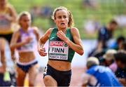 18 August 2022; Michelle Finn of Ireland competes in the Women's 3000m Steeplchase heat during day 8 of the European Championships 2022 at the Olympiastadion in Munich, Germany. Photo by David Fitzgerald/Sportsfile