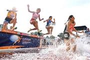 18 August 2022; Runners in action in the Women's 3000m Steeplchase heat during day 8 of the European Championships 2022 at the Olympiastadion in Munich, Germany. Photo by David Fitzgerald/Sportsfile