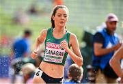 18 August 2022; Eilish Flanagan of Ireland competing in the Women's 3000m Steeplchase heat during day 8 of the European Championships 2022 at the Olympiastadion in Munich, Germany. Photo by David Fitzgerald/Sportsfile