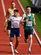 18 August 2022; Mark English of Ireland on his way to winning his 800m heat during day 8 of the European Championships 2022 at the Olympiastadion in Munich, Germany. Photo by David Fitzgerald/Sportsfile