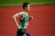 18 August 2022; Mark English of Ireland on his way to winning his 800m heat during day 8 of the European Championships 2022 at the Olympiastadion in Munich, Germany. Photo by David Fitzgerald/Sportsfile