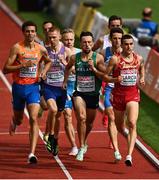 18 August 2022; John Fitzsimons of Ireland competing in the 800m heats during day 8 of the European Championships 2022 at the Olympiastadion in Munich, Germany. Photo by David Fitzgerald/Sportsfile