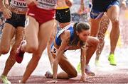 18 August 2022; Martina Merlo of Italy competing in the Women's 3000m Steeplechase heats during day 8 of the European Championships 2022 at the Olympiastadion in Munich, Germany. Photo by David Fitzgerald/Sportsfile