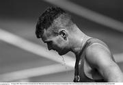 18 August 2022; (EDITORS NOTE: Image has been converted to black and white) Marcus Lawlor of Ireland after his 200m heats during day 8 of the European Championships 2022 at the Olympiastadion in Munich, Germany. Photo by David Fitzgerald/Sportsfile