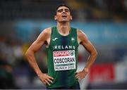 18 August 2022; Andrew Coscoran of Ireland after the Men's 1500m Final during day 8 of the European Championships 2022 at the Olympiastadion in Munich, Germany. Photo by David Fitzgerald/Sportsfile