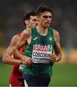 18 August 2022; Andrew Coscoran of Ireland competes in the Men's 1500m Final during day 8 of the European Championships 2022 at the Olympiastadion in Munich, Germany. Photo by David Fitzgerald/Sportsfile