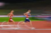 18 August 2022; Jakob Ingebrigtsen of Norway leads during the Men's 1500m Final during day 8 of the European Championships 2022 at the Olympiastadion in Munich, Germany. Photo by David Fitzgerald/Sportsfile