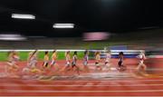 18 August 2022; A general view if the field during the Women's 5000m Final during day 8 of the European Championships 2022 at the Olympiastadion in Munich, Germany. Photo by David Fitzgerald/Sportsfile