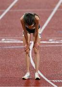 18 August 2022; Roisin Flanagan of Ireland after the Women's 5000m Final during day 8 of the European Championships 2022 at the Olympiastadion in Munich, Germany. Photo by Ben McShane/Sportsfile