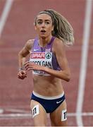 18 August 2022; Eilish McColgan of Great Britain after finishing third in the Women's 5000m Final during day 8 of the European Championships 2022 at the Olympiastadion in Munich, Germany. Photo by Ben McShane/Sportsfile