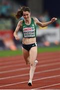 19 August 2022; Ciara Mageean of Ireland after finishing second in the Women's 1500m Final during day 9 of the European Championships 2022 at the Olympiastadion in Munich, Germany. Photo by David Fitzgerald/Sportsfile
