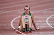 20 August 2022; Louise Shanahan of Ireland after the Women's 800m Final during day 10 of the European Championships 2022 at the Olympiastadion in Munich, Germany. Photo by Ben McShane/Sportsfile