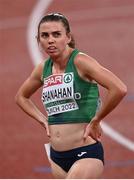 20 August 2022; Louise Shanahan of Ireland after the Women's 800m Final during day 10 of the European Championships 2022 at the Olympiastadion in Munich, Germany. Photo by David Fitzgerald/Sportsfile