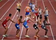 20 August 2022; A general view during the Men's 4x400m Relay Final during day 10 of the European Championships 2022 at the Olympiastadion in Munich, Germany. Photo by David Fitzgerald/Sportsfile