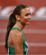 20 August 2022; Sharlene Mawdsley of Ireland before the Women's 4x400m Relay Final during day 10 of the European Championships 2022 at the Olympiastadion in Munich, Germany. Photo by David Fitzgerald/Sportsfile