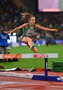 20 August 2022; Michelle Finn of Ireland competes in the Women's 3000m Steeplechase Final during day 10 of the European Championships 2022 at the Olympiastadion in Munich, Germany. Photo by Ben McShane/Sportsfile
