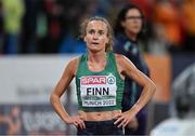 20 August 2022; Michelle Finn of Ireland after the Women's 3000m Steeplechase Final during day 10 of the European Championships 2022 at the Olympiastadion in Munich, Germany. Photo by Ben McShane/Sportsfile
