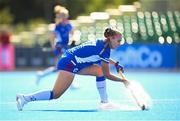 21 August 2022; Adéla Kozísková of Czech Republic during the Women's 2022 EuroHockey Championship Qualifier match between Poland and Czech Republic at Sport Ireland Campus in Dublin. Photo by Stephen McCarthy/Sportsfile