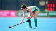 20 August 2022; Hannah McLoughlin of Ireland during the Women's 2022 EuroHockey Championship Qualifier match between Ireland and Czech Republic at Sport Ireland Campus in Dublin. Photo by Stephen McCarthy/Sportsfile