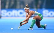 20 August 2022; Lena Tice of Ireland during the Women's 2022 EuroHockey Championship Qualifier match between Ireland and Czech Republic at Sport Ireland Campus in Dublin. Photo by Stephen McCarthy/Sportsfile