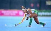 20 August 2022; Lena Tice of Ireland during the Women's 2022 EuroHockey Championship Qualifier match between Ireland and Czech Republic at Sport Ireland Campus in Dublin. Photo by Stephen McCarthy/Sportsfile